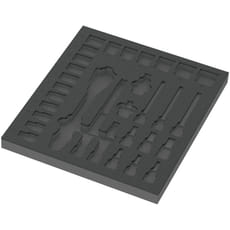 Wera Empty Foam Insert Tray for 9722 1/2" Drive Socket Set