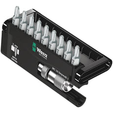 Wera 10 Piece Bit-Check Drywall PH2 Screwdriver Bit Set