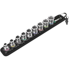 Wera 9 Piece 3/8" Drive Zyklop Socket Set