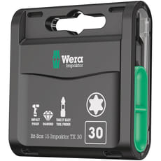 Wera Bit-Box Impaktor Torx Screwdriver Bits