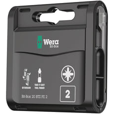 Wera Bit-Box Bi-Torsion Pozi Screwdriver Bits