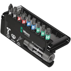 Wera Impaktor 10 Piece Bit-Check Impact Screwdriver Bit Set