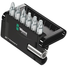 Wera 7 Piece Bit-Check Screwdriver Bit Set