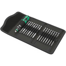 Wera 17 Piece Kraftform Kompakt Screwdriver Bit Set