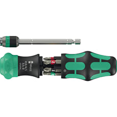 Wera Kraftform Kompakt 6 Piece 20 RA-R Ratchet Screwdriver Set