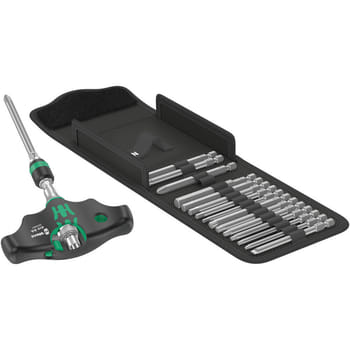 Wera Kraftform Kompakt 400 RA 17 Piece Rapidaptor Ratchet Screwdriver Set
