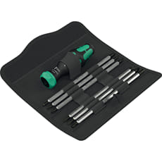 Wera Kraftform Kompakt Vario 7 Piece Ratchet Screwdriver Set