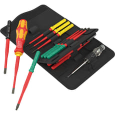 Wera Kraftform Kompakt 16 Piece VDE Insulated Extra Slim Screwdriver Set